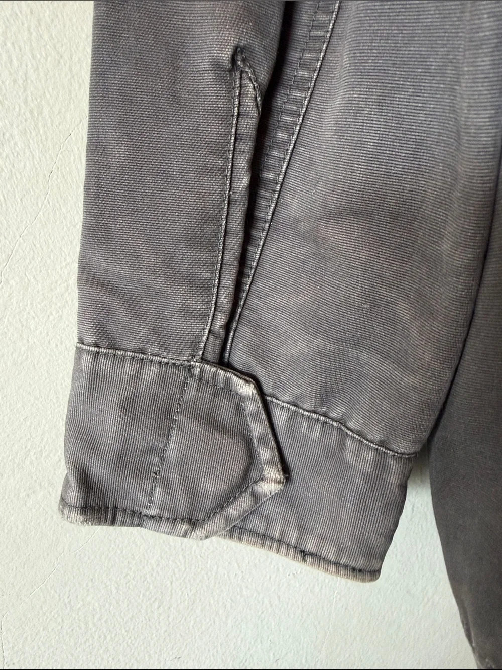 GAP Men's Gray Military Field Jacket